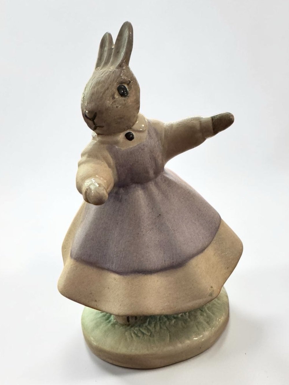 Vintage Coalport Little Grey Rabbit Little Grey Rabbit Figurine 1980 Tempest